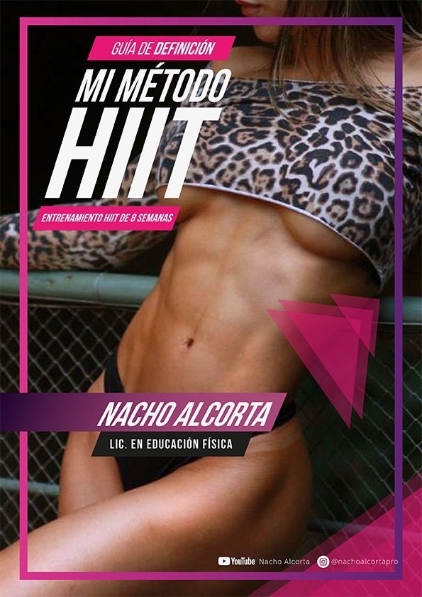 Portada original de HIIT MUJERES